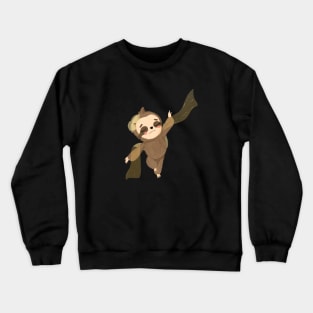 dancing sloth Crewneck Sweatshirt